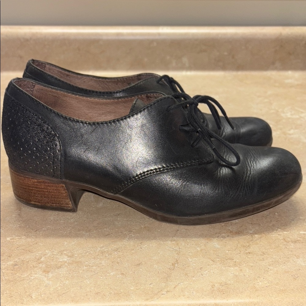 Dansko black oxfords